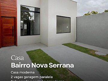 Casa - Venda - Nova Serrana - Sete Lagoas - MG